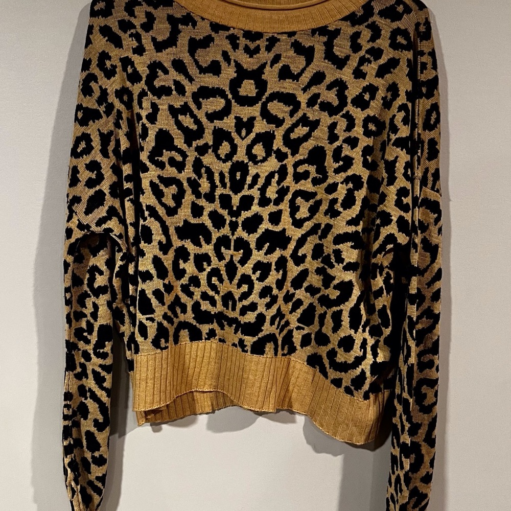 Apt. 9 Leopard Print Sweater